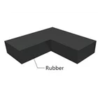 Rubber Bearing Bridge 150 mm Thickness Black Color 1